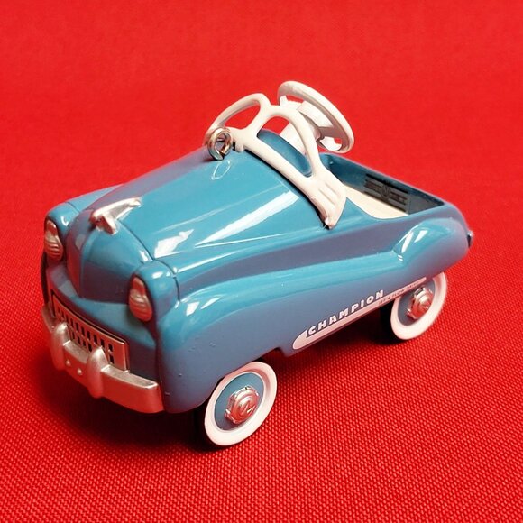 Hallmark Cast Metal Murray Champion Ornament Kiddie Car Classics 1994 - Picture 8 of 12